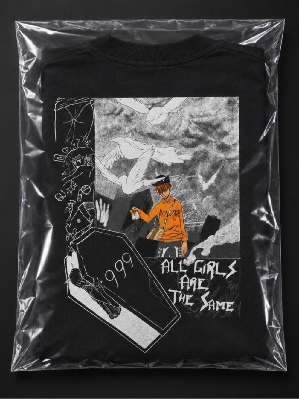 Revenge x Juice WRLD ‘All Girls Are The Same’ Tee - Size S - NWT - Picture 5 of 5